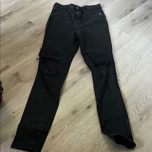 Black jeans. RSQ brand. Size 1. W25.